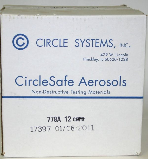 Aérosol fluorescent à base d'eau CircleSafe ™ 778A