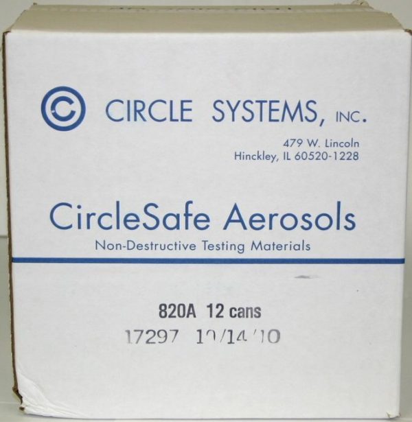 Aérosol d'oxyde de fer noir CircleSafe ™ 820A