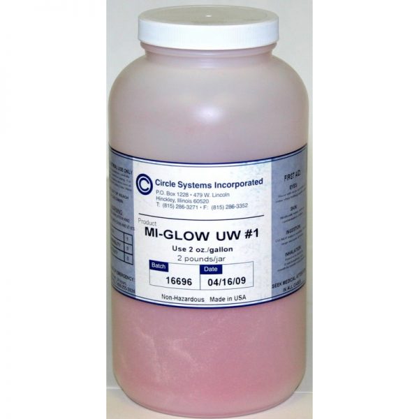 Particules roses Mi-Glow ™ UW # 1